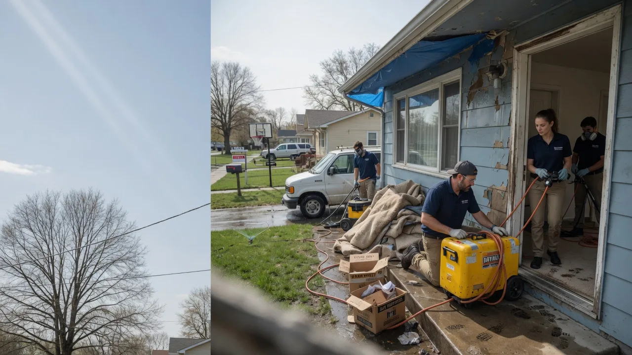 Basement Flood Cleanup in Dunseith, ND near me